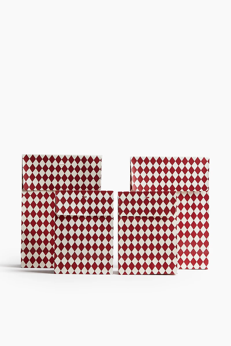 Lot de 4 sacs-cadeaux