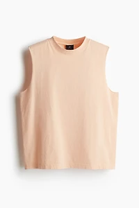 Regular-Fit Washed Tank Top