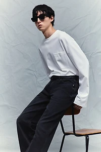 Straight Loose Lightweight Jeans