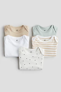 5-pack Cotton Bodysuits