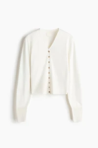 Fine-Knit Cardigan