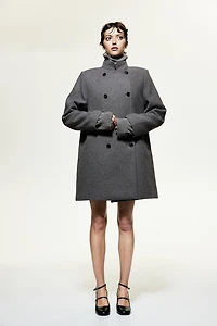 Double-Breasted Car Coat
