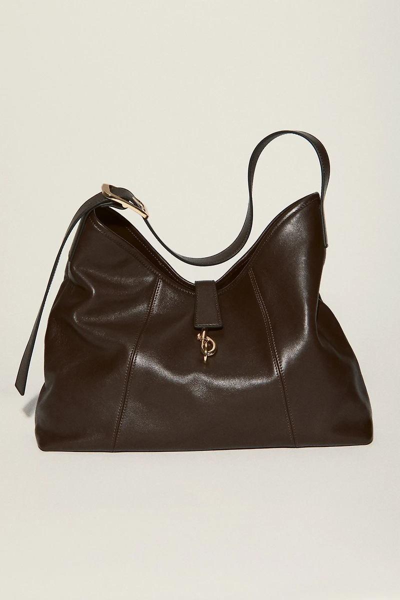Leather Shoulder Bag