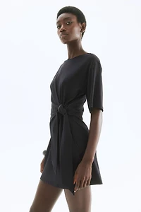 Knot-Detail Dress