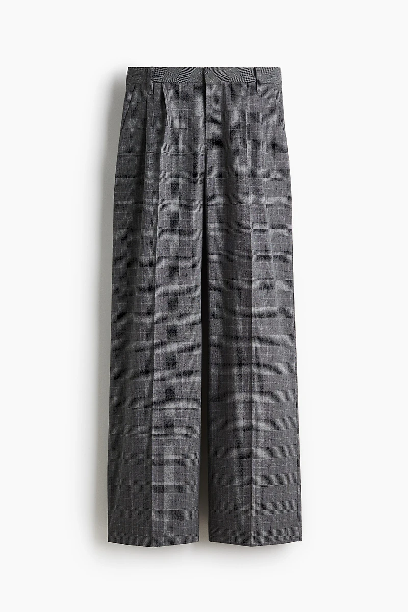 Wide-Leg Dress Pants