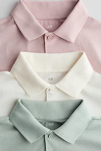 3-pack Cotton Polo Shirts