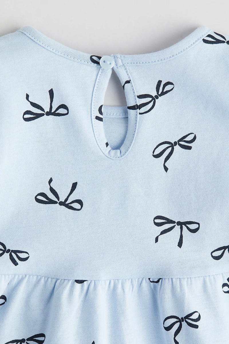 Printed Cotton Dress