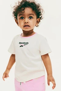 T-shirt with Printed Motif
