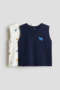 Lot de 2 camisoles imprimées