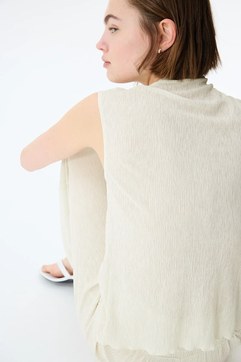 Haut avec détail style écharpe