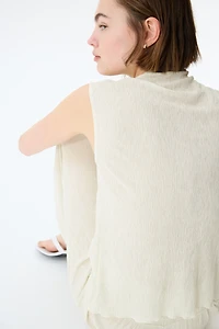 Haut avec détail style écharpe