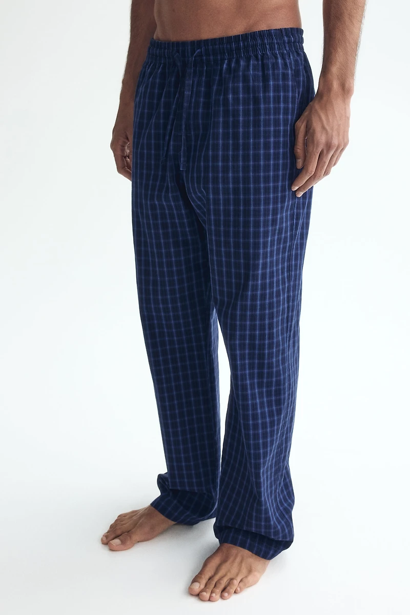 Relaxed-Fit Poplin Pants