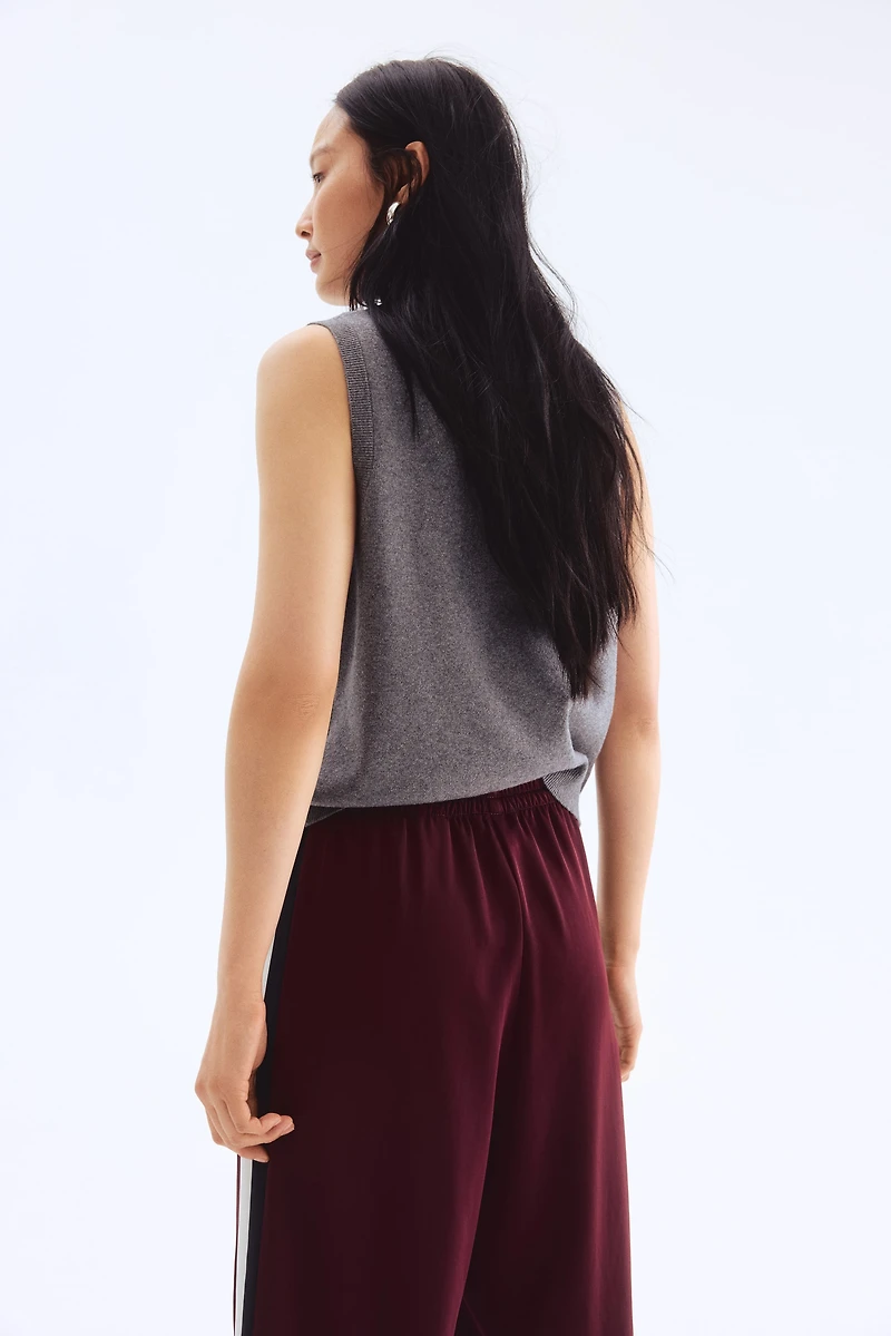 Track Pants with Side Stripes