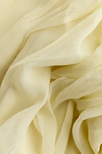 Draped Chiffon Dress
