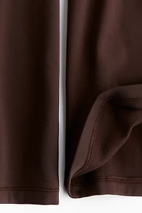 Flared Sports Fleece Leggings with SoftMove™