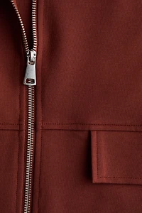 Jersey Top with Drawstrings