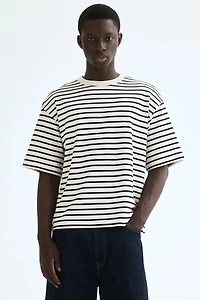 Relaxed-Fit Interlock Cotton T-Shirt