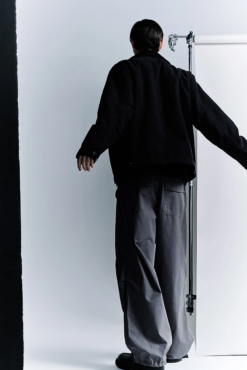 Loose Fit Parachute Pants