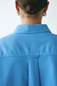 Oversized Poplin Shirt