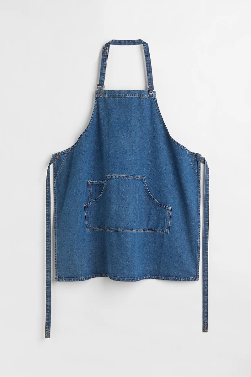 Tablier en denim