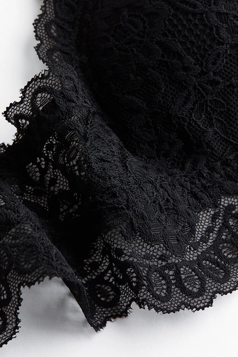 Padded Soft-Cup Lace Bra
