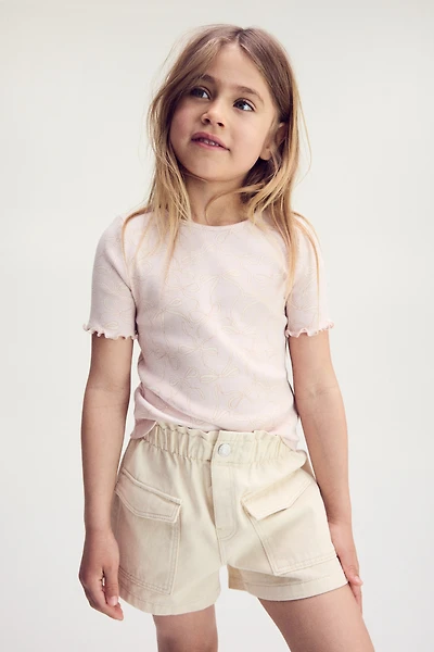 Ribbed Cotton Top