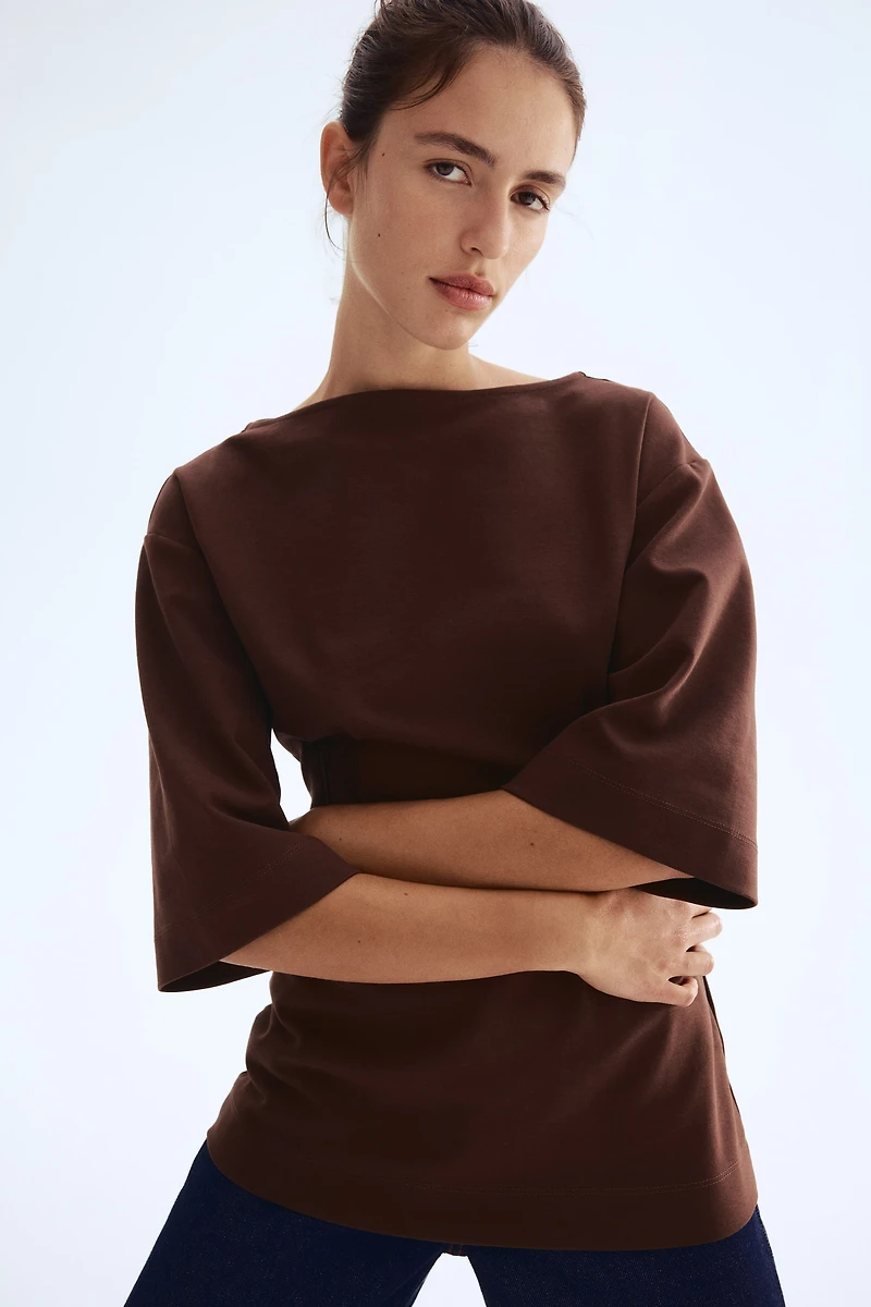 T-Shirt with Defined Waist