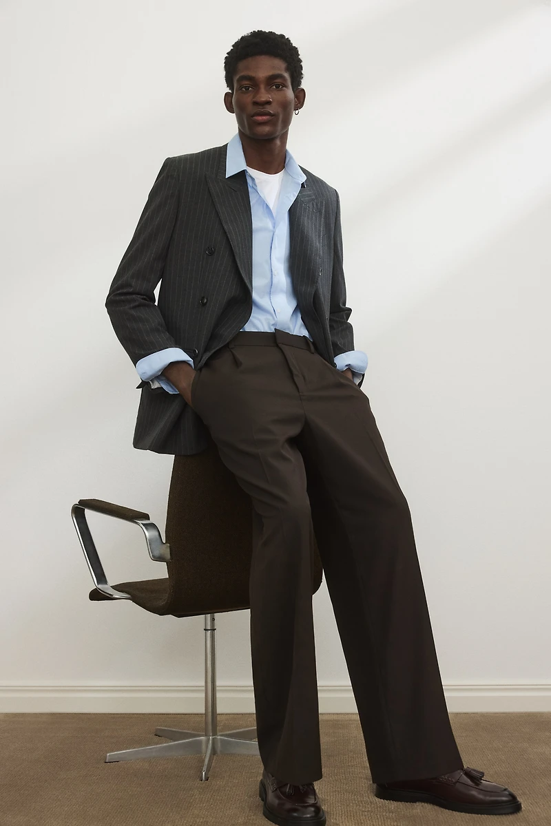 Pantalon de costume ample