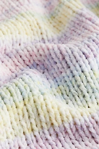 Chandail en maille chenille