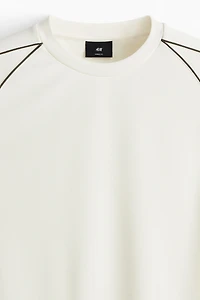 Loose-Fit Mesh Shirt