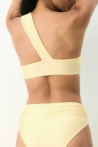 Padded one-shoulder bikini top
