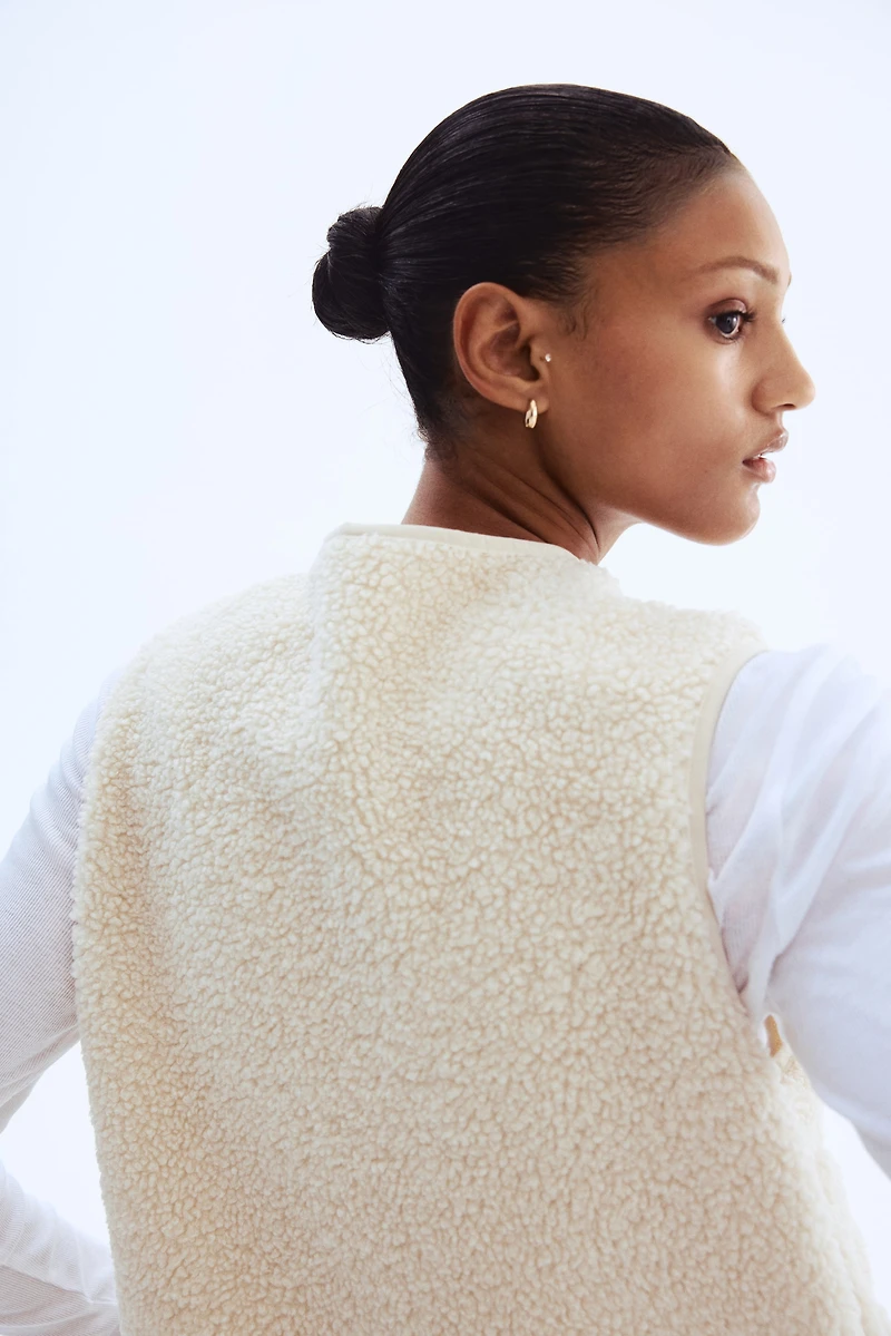 Teddy Fleece Vest