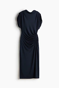 Draped Jersey Dress