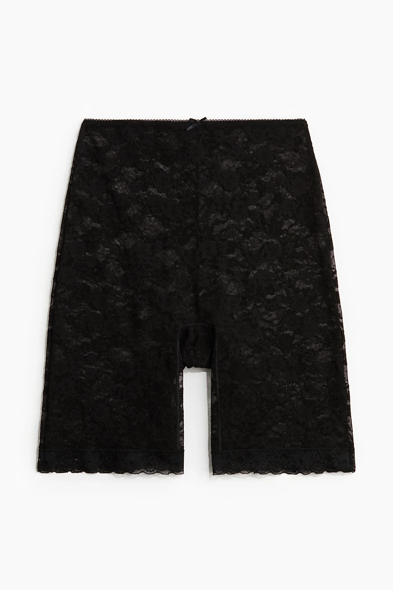 Lace Biker Briefs