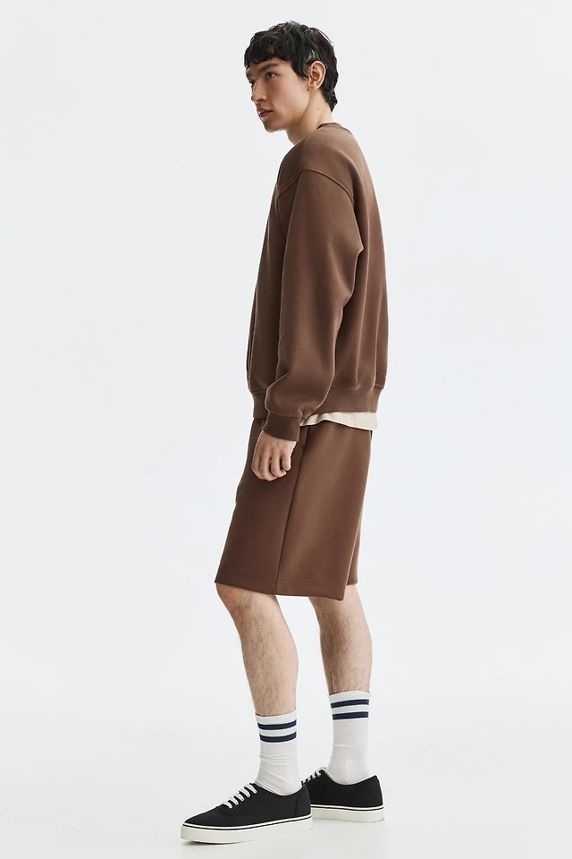 Relaxed-Fit Interlock Shorts