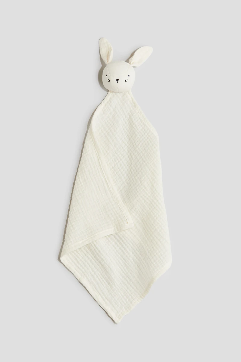Doudou en mousseline de coton