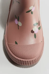 Fleece-Lined Rubber Boots
