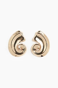 Seashell-Shaped Earrings