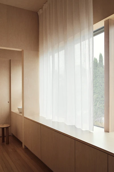 2-Pack Long Linen-Blend Curtain Panels