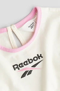 T-shirt with Printed Motif