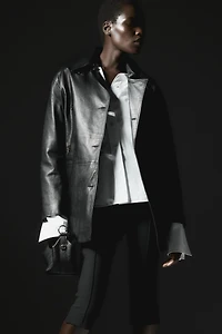 Creased Capri Leggings