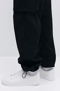 Regular-Fit Nylon Cargo Pants