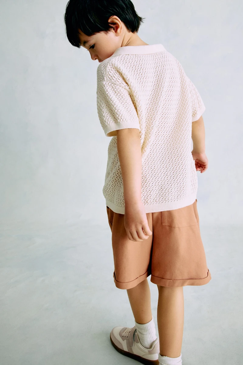 Loose-Fit Jersey Shorts