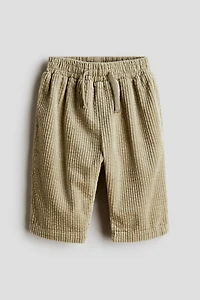 Cotton Corduroy Joggers