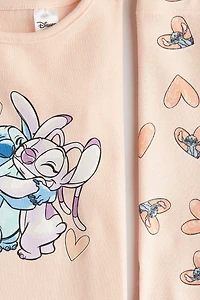 Pyjama Bien Ajusté en jersey imprimé