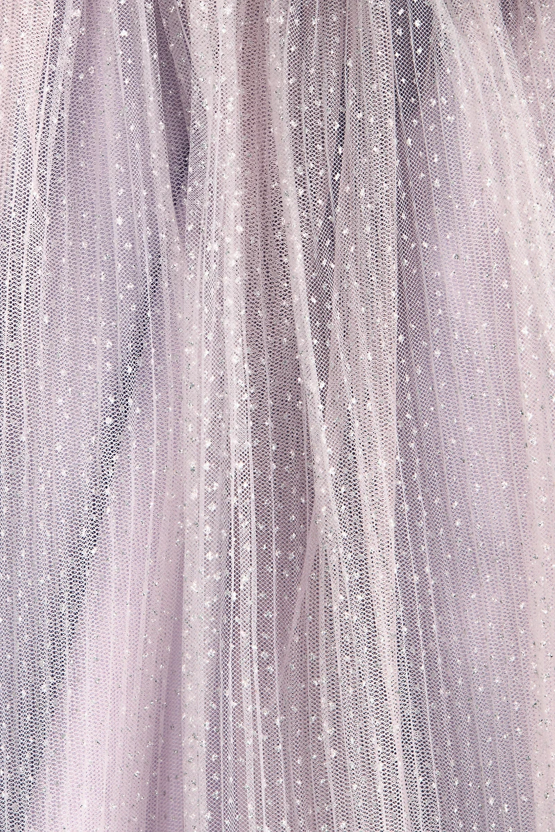 Plissé Tulle Dress