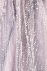 Plissé Tulle Dress