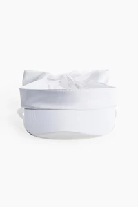 Bow-Detail Sun Visor