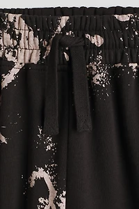 2-Piece Printed Sweatshirt and Shorts