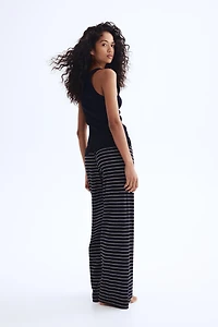 Pantalon en coton mélangé